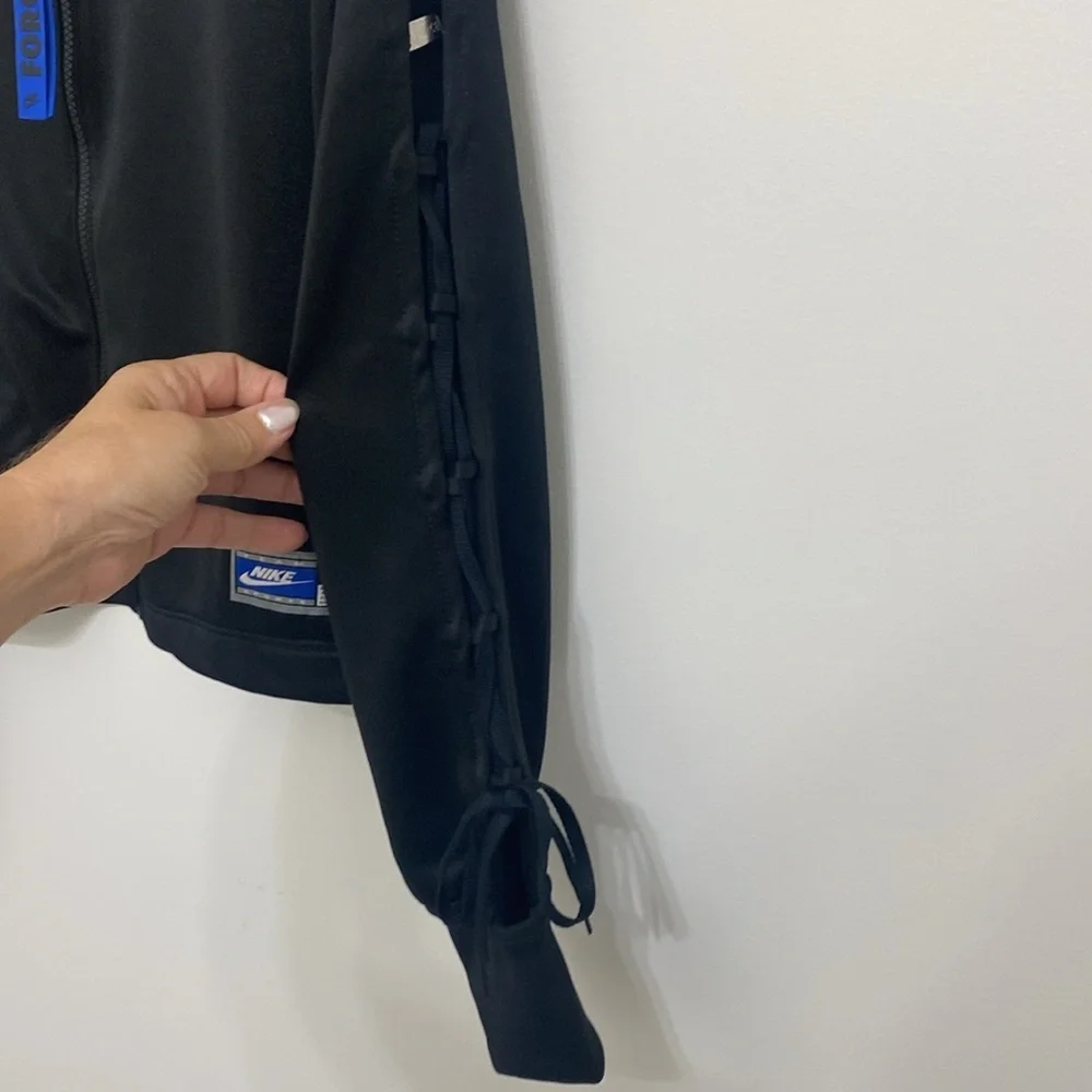 Nike Equality Full Zip Lace Up Jacket Size Small with Detachable Key Chain - Picture 6 of 10